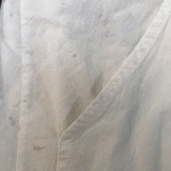 Vintage Y2K White Two Piece Windbreaker Jacket and Shorts / Size: Small - Picture 9 of 13